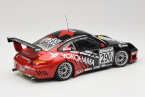 Porsche 911 996 GT3 RS #290 N. Bartels / H. Jacksties / F. Lorenzo Yokohama 24 Hours of Nurburgring 2003 AUTOart 1:18 80372 M - imagem 3 de 8