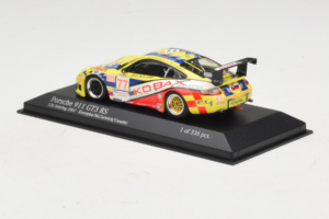 Porsche 911 GT3 RS #77 Konopka / McCormick 12 Hours of Sebring 2007 Minichamps 1:43 400076977 Metal - imagem 3 de 5