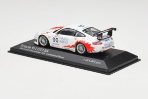 Porsche 911 996 GT3 RS #90 T2M J. Ickx / P. Rabineau 1000km Spa 2004 Minichamps 1:43 400046980 Metal - imagem 3 de 4