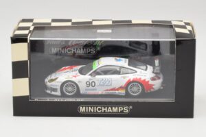 Porsche 911 996 GT3 RS #90 T2M J. Ickx / P. Rabineau 1000km Spa 2004 Minichamps 1:43 400046980 Metal - imagem 4 de 4