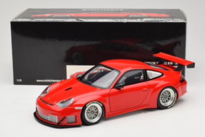 Porsche 911 996 GT3 RSR FIA GT 2004 Vermelho Minichamps 1:18 100046400 Metal - imagem 8 de 8
