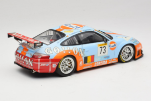 Porsche 911 996 GT3 RSR #73 Y. Lambert / C. Lefort / R. Iannetta 24 Hours of Le Mans 2006 Minichamps 1:18 100066473 Metal - imagem 3 de 8
