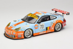 Porsche 911 996 GT3 RSR #73 Y. Lambert / C. Lefort / R. Iannetta 24 Hours of Le Mans 2006 Minichamps 1:18 100066473 Metal