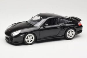 Porsche 911 996 Turbo Preto Bburago 1:18 3367 Metal