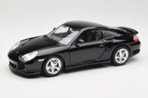 Porsche 911 996 Turbo Preto Bburago 1:18 18-12030 Metal