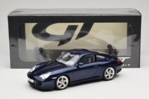 Porsche 911 996.2 Carrera 4S Azul Escuro GT Spirit 1:18 GT938 Resina - imagem 6 de 6