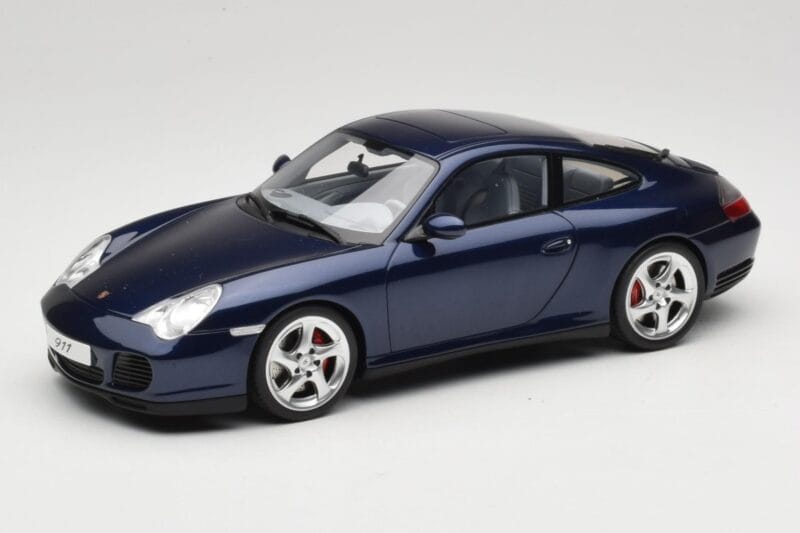 Porsche 911 996.2 Carrera 4S Azul Escuro GT Spirit 1:18 GT938 Resina