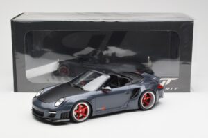 Porsche 911 997 Cabriolet Liberty Walk Cinzento GT Spirit 1:18 GT463 Resina - imagem 6 de 6