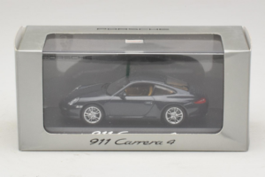 Porsche 911 997 Carrera 4 Dark Blue Metallic Minichamps 1:43 WAP02001518 Metal - imagem 4 de 4