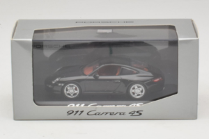 Porsche 911 997 Carrera 4S Preto Minichamps 1:43 WAP02010116 Metal - imagem 4 de 4