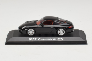 Porsche 911 997 Carrera 4S Preto Minichamps 1:43 WAP02010116 Metal