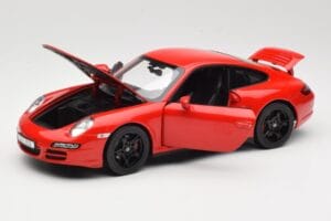 Porsche 911 997 Carrera 4S Vermelho Norev 1:18 187510 Metal - imagem 2 de 8