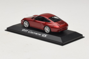 Porsche 911 997 Carrera 4S Vermelho Minichamps 1:43 WAP02001718 Metal - imagem 3 de 4