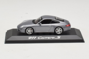 Porsche 911 997 Carrera S Grey Metallic Minichamps 1:43 WAP02011615-P1 Metal