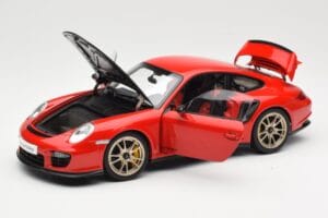 Porsche 911 997 GT2 RS Vermelho AUTOart 1:18 77964 Metal - imagem 2 de 8