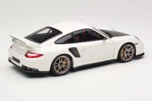Porsche 911 997 GT2 RS Branco Minichamps 1:18 100069400 Metal - imagem 3 de 8