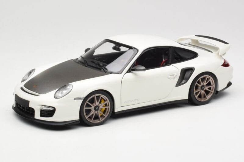 Porsche 911 997 GT2 RS Branco Minichamps 1:18 100069400 Metal
