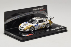 Porsche 911 997 GT3 Cup #27 24 Hours of Nurburgring 2010 Minichamps 1:43 437106727 Metal - imagem 2 de 4