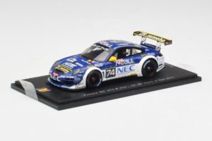 Porsche 911 997 GT3 R #74 Prospeed P. van Splunteren / M. Soulet / F. Derdaele / B. Bouvy 24 Hours of Spa 2012 Spark 1:43 SB0 - imagem 2 de 4