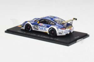 Porsche 911 997 GT3 R #74 Prospeed P. van Splunteren / M. Soulet / F. Derdaele / B. Bouvy 24 Hours of Spa 2012 Spark 1:43 SB0 - imagem 3 de 4