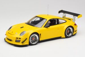 Porsche 911 997 GT3 R Street Racing Amarelo Minichamps 1:18 151108902 Metal