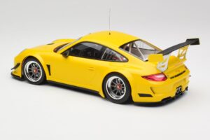 Porsche 911 997 GT3 R Street Racing Amarelo Minichamps 1:18 151108902 Metal - imagem 5 de 6