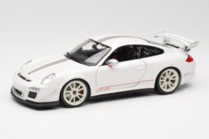 Porsche 911 997 GT3 RS 4.0 Branco Bburago 1:18 18-11036 Metal