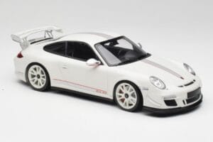 Porsche 911 997 GT3 RS 4.0 Branco Minichamps 1:18 155062221 Metal - imagem 4 de 6