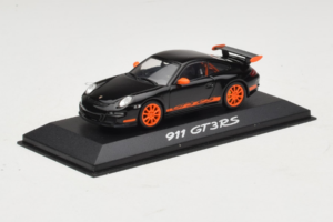 Porsche 911 997 GT3 RS Preto Laranja Minichamps 1:43 WAP02012817-R1 Metal - imagem 2 de 4