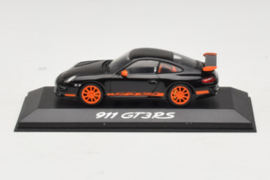 Porsche 911 997 GT3 RS Preto Laranja Minichamps 1:43 WAP02012817-R1 Metal