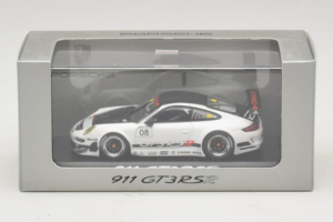 Porsche 911 997 GT3 RS Branco Minichamps 1:43 WAP0203018 Metal - imagem 4 de 4
