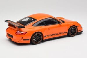 Porsche 911 997 GT3 RS Laranja Minichamps 1:18 155062122 Metal - imagem 2 de 6