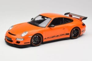 Porsche 911 997 GT3 RS Laranja Minichamps 1:18 155062122 Metal