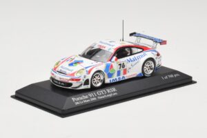 Porsche 911 997 GT3 RSR #76 IMSA Performance Matmut R. Narac / R. Lietz / P. Long 24 Hours of Le Mans 2008 Minichamps 1:43 40 - imagem 2 de 4