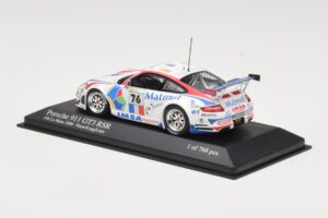 Porsche 911 997 GT3 RSR #76 IMSA Performance Matmut R. Narac / R. Lietz / P. Long 24 Hours of Le Mans 2008 Minichamps 1:43 40 - imagem 3 de 4
