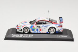 Porsche 911 997 GT3 RSR #76 IMSA Performance Matmut R. Narac / R. Lietz / P. Long 24 Hours of Le Mans 2008 Minichamps 1:43 40