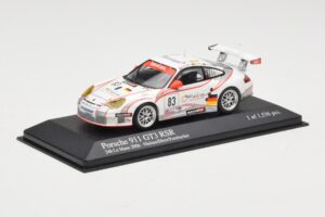 Porsche 911 997 GT3 RSR #83 Seikel Motorsport J. Nielsen / P. Ehret / P. Farnbacher 24 Hours of Le Mans 2006 Minichamps 1:43  - imagem 2 de 3