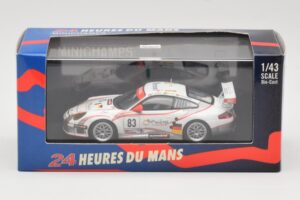 Porsche 911 997 GT3 RSR #83 Seikel Motorsport J. Nielsen / P. Ehret / P. Farnbacher 24 Hours of Le Mans 2006 Minichamps 1:43  - imagem 3 de 3