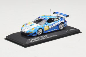 Porsche 911 GT3 RSR #70 H. Felbermayr / H. Felbermayr Jr. Felbermayr-Proton 24 Hours of Le Mans 2009 Minichamps 1:43 40009697 - imagem 2 de 4