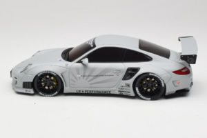 Porsche 911 997 Liberty Walk Cinzento GT Spirit 1:18 GT126 Resina - imagem 3 de 6