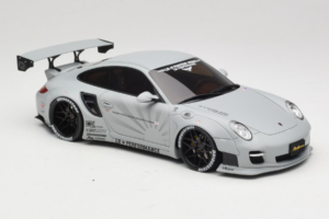 Porsche 911 997 Liberty Walk Cinzento GT Spirit 1:18 GT126 Resina - imagem 4 de 6