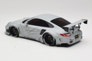 Porsche 911 997 Liberty Walk Cinzento GT Spirit 1:18 GT126 Resina - imagem 5 de 6