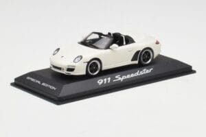 Porsche 911 997 Speedster Branco Minichamps 1:43 WAP0200290B Metal - imagem 2 de 4