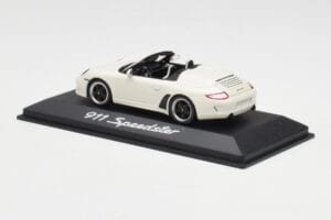 Porsche 911 997 Speedster Branco Minichamps 1:43 WAP0200290B Metal - imagem 3 de 4