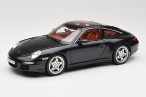 Porsche 911 997 Targa Preto Norev 1:18 187506 Metal