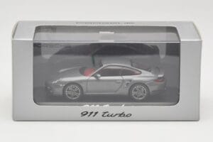 Porsche 911 997 Turbo Anthracite Grey Minichamps 1:43 WAP0200010A Metal - imagem 4 de 4