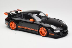 Porsche 911 997.1 GT3 RS Preto Minichamps 1:18 155062121 Metal - imagem 4 de 6