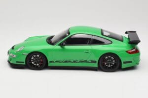 Porsche 911 997.1 GT3 RS Verde Minichamps 1:18 155062124 Metal - imagem 3 de 6