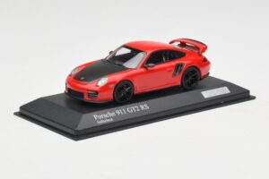 Porsche 911 997.2 GT2 RS Vermelho com Jantes Pretas Minichamps 1:43 400069407 Metal - imagem 2 de 4