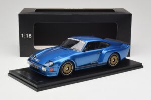 Porsche 911 930 Almeras Biturbo 3.3 Azul Kess 1:18 KE18005A Resina - imagem 6 de 6